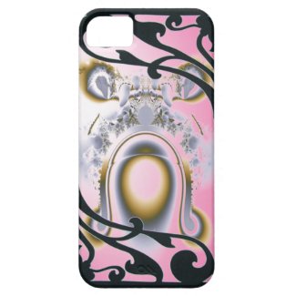 Pink Fractal iPhone 5 Case