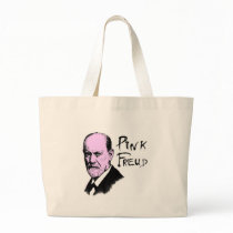 Pink Freud Canvas Bag