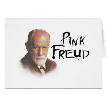 Pink Freud cards by Zerotees Pink Freud cards