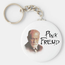 Pink Freud Key Chain
