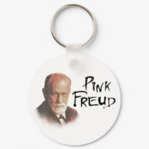 Pink Freud keychains