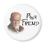 Pink Freud magnets