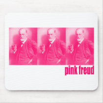 Pink Freud Mousepads