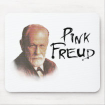 Pink Freud mousepads by Zerotees Pink Freud mousepads
