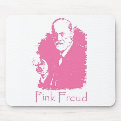 Pink Freud Mousepad by flemjalil