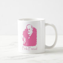 Pink Freud Mug by flemjalil Pink Freud Mug