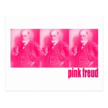 Pink Freud Post Card