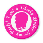 Pink Fridge Magnet