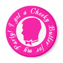 Pink Fridge Magnet