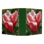 Pink Fringed Tulip Avery Binder