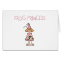 Pink Frog Princess cards