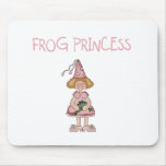 Pink Frog Princess Mouse Pad