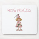 Pink Frog Princess mousepads by girl_stuff Pink Frog Princess mousepads