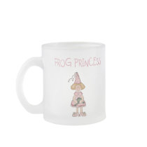 Pink Frog Princess mugs by girl_stuff Pink Frog Princess mugs