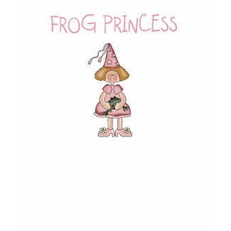 Pink Frog Princess shirt
