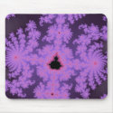 Pink Fronds Mousepad