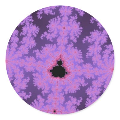Pink Fronds Stickers by JamesOakley