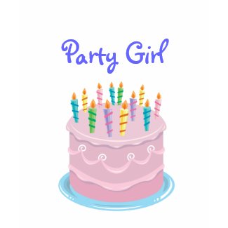 Pink Frosting Bakery-style Birthday Cake_Party zazzle_shirt