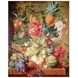 Pink Fruit and Flowers, Flemish flowers t-shirts