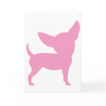 Pink Funny Chihuahua cards
