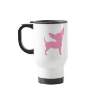Pink Funny Chihuahua Mug