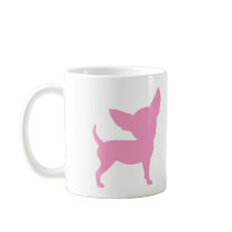 Pink Funny Chihuahua mugs