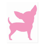 Pink Funny Chihuahua Post Cards