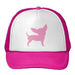 Pink Funny Chihuahua Trucker Hats