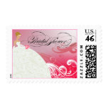 Pink Fuschia Bridal Shower Wedding Postage