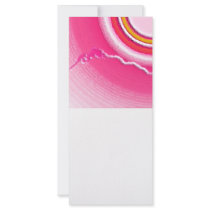 Pink fusion Rock Cards rack cards by akseller Pink fusion Rock Cards rack cards