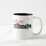 PINK FUTURE MILLIONAIRE MUG