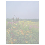 Pink Garden of Mitchell House, Knowlton, Quebec, C Letterhead Template