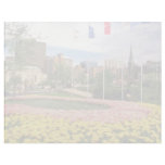 Pink Garden of the Provinces, Ottawa, Ontario flow Letterhead Design