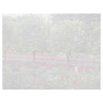 Pink Gardens of the Alcazar, Cordoba, Spain flower Personalized Letterhead