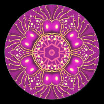 Pink GeoBling Sticker by webgrrl Pink GeoBling Sticker