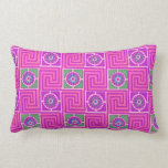 Pink Geometric  Design  Mojo Pillow