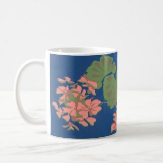 Pink Geranium Mug mug