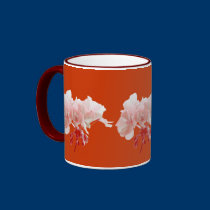 Pink Geranium mugs