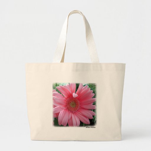 Pink Gerber Daisy Tote Bag