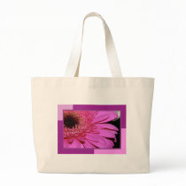 Pink Gerbera bags