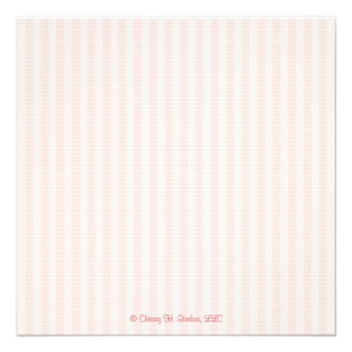 Pink Gerbera Daisy Bridal Shower Invitations