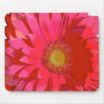 Pink Gerbera Daisy Mousepad
