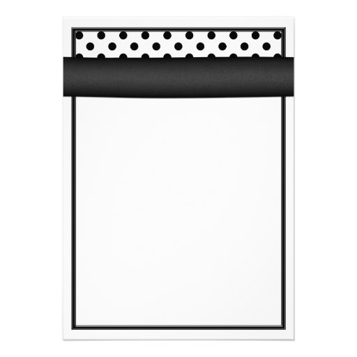 Pink Gerbera Daisy Polka Dot Wedding Invitation