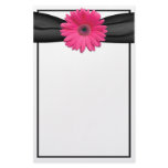 Pink Gerbera Daisy Stationery