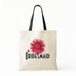 Pink Gerbera Daisy/ Wedding Bag