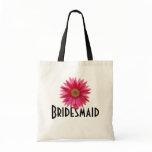 Pink Gerbera Daisy/ Wedding Bag