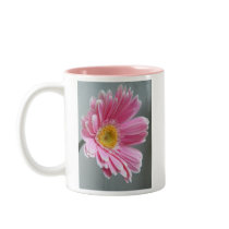 Pink Gerbera mugs