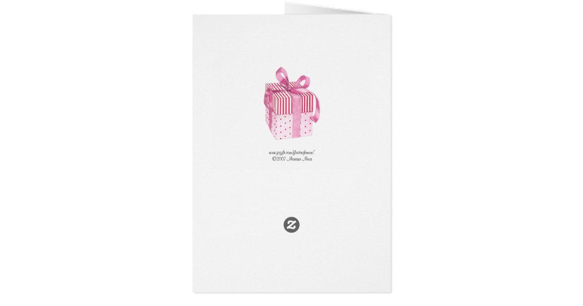 Pink Gift Card Zazzle