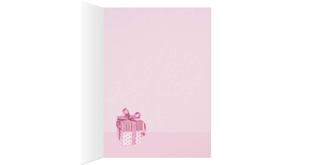 Pink Gift Card Zazzle