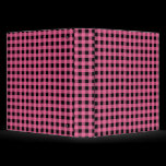 Pink Gingham 2 binders